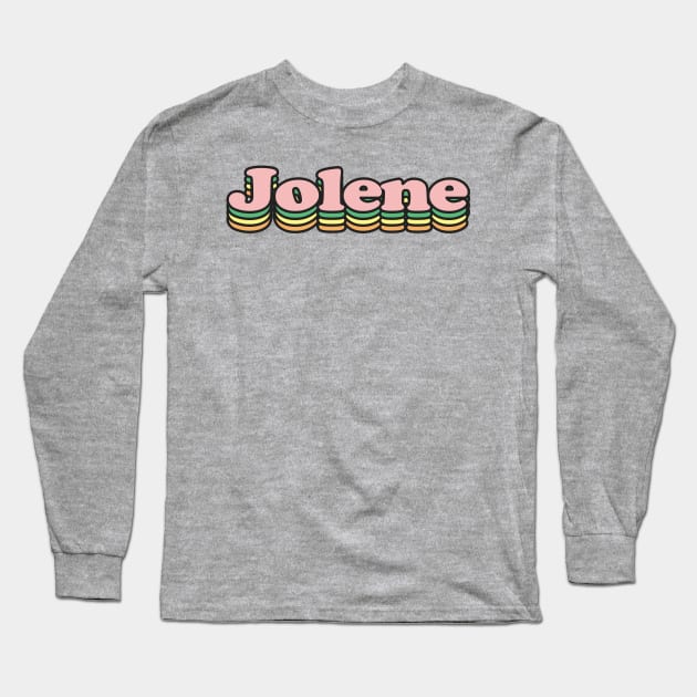 jolene t-shirt Long Sleeve T-Shirt by warldev